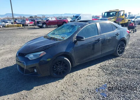 2016 Toyota Corolla L from USA, damaged, VIN 2T1BURHE5GC559819